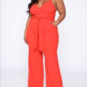 Serina Jumpsuit - Orange